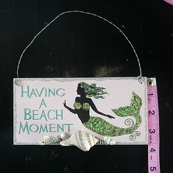 Mermaid Decorative wall hanging plaque - Picture 6 of 6